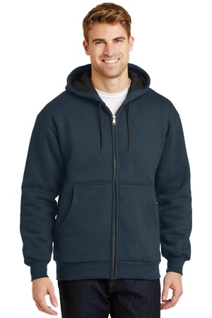 CornerStone® - Heavyweight Full-Zip Hooded Sweatshirt with Thermal Lining. CS620