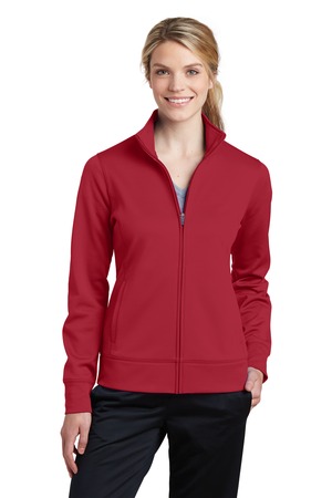 Sport-Tek® Ladies Sport-Wick® Fleece Full-Zip Jacket. LST241