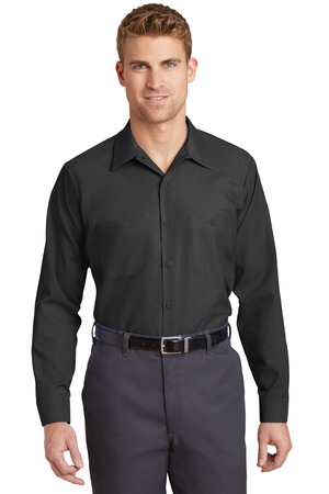 Red Kap® - Long Sleeve Industrial Work Shirt. SP14