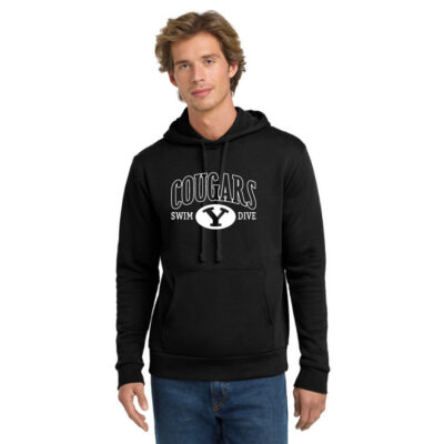 BYU Swim Next Level 9303 Black Hoodie Cougars