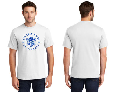 BYU Swim Next Level 6210 White SS Tee