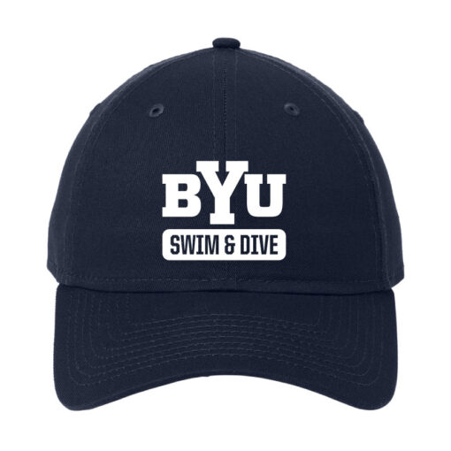 BYU Swim New Era 201 Navy Hat