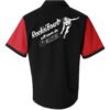 Rock 'N' Bowl HP2243 - Adult Bowling Shirt Red/Black - Image 2