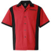 Rock 'N' Bowl HP2243 - Adult Bowling Shirt Red/Black