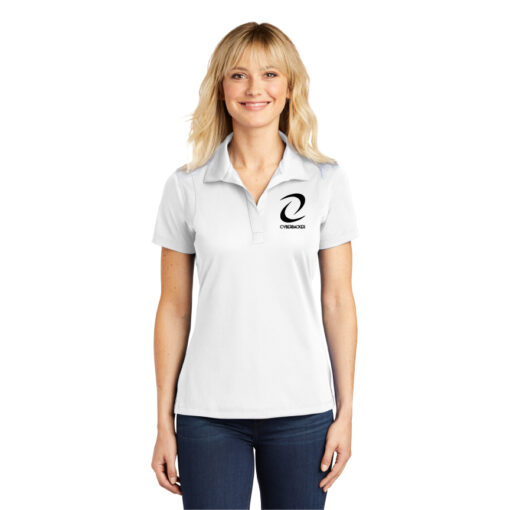 Cyberbacker LST650 Ladies White Polos