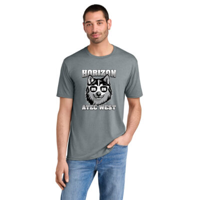 Horizon District DM130 Heather Grey SS Tee