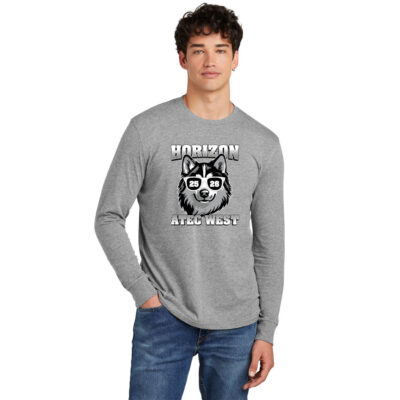 Horizon District DT109 Heather Grey LS Tee