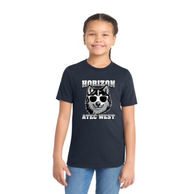 Horizon District DM130Y Youth Tee Navy