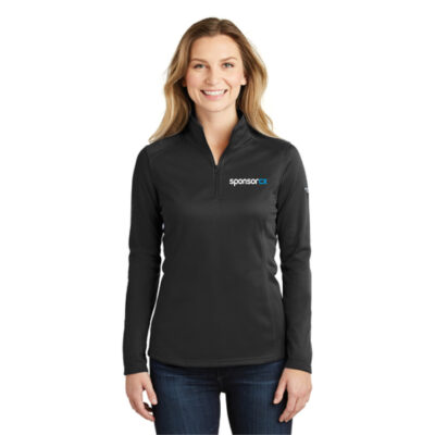 Sponsor CX Eddie Bower EB254 Ladies Black 1/4 Zip