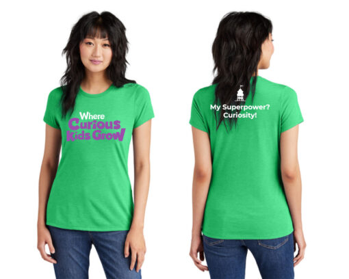 Thanksgiving Point Ladies Tee Shirt DM130L Green