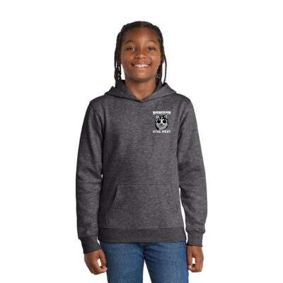 Horizon District DT6100Y Youth Hoodie Heather Charcoal