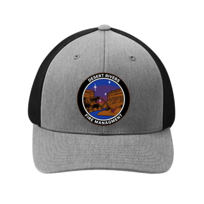 Desert Rivers Fire C812 Heather Grey/Black Flexfit Hat