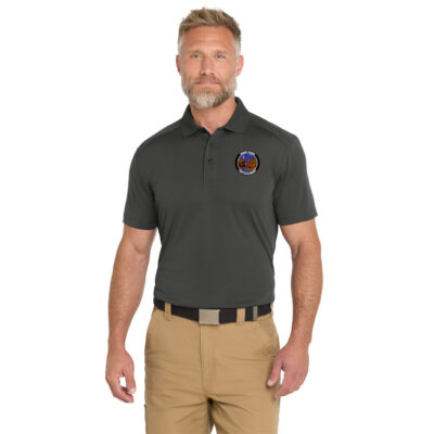 Desert Rivers Fire CS418 Charcoal Men's Polo