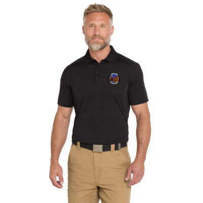 Desert Rivers Fire CS418 Black Men's Polo