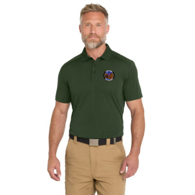 Desert Rivers Fire CS418 Forest Men's Polo