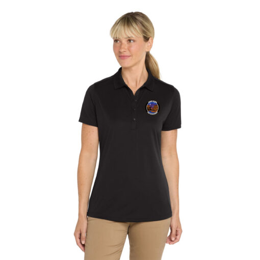 Desert Rivers Fire CS419 Black Women's Polo