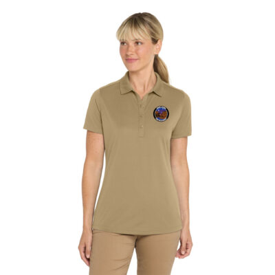 Desert Rivers Fire CS419 Tan Women's Polo