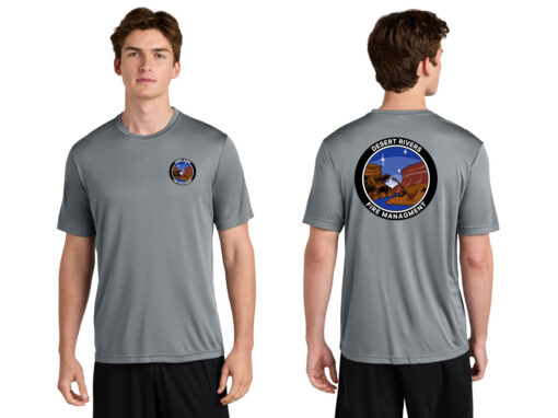 Desert Rivers Fire ST350 Concrete 100% Polyester Short Sleeve Tee