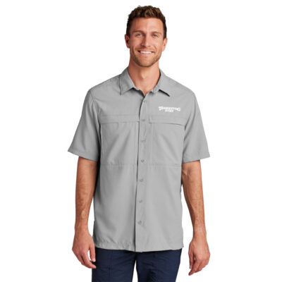Thanksgiving Point W961 Men's UV Daybreak Short Sleeve Grey
