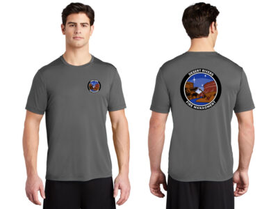 Desert Rivers Fire ST420 Smoke 100% Polyester Short Sleeve Tee