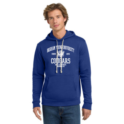BYU Swim Next Level 9303 Royal Hoodie Sailor Cougar