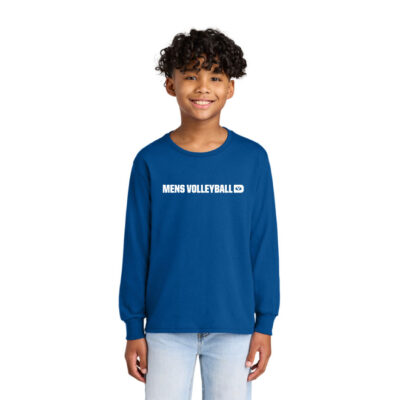 BYU MVB 29BL Jerzees Royal Youth Long Sleeve Tee