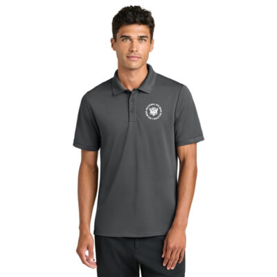 BYU MVB MM1030 Mercer & Mettle Storm Grey Men's Polo