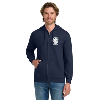 Vikings Adult Zip Pullover Hood DPMS Vikings