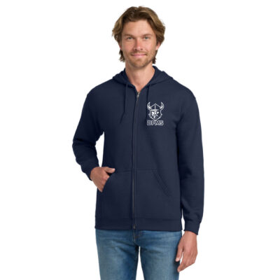 Vikings Adult Zip Pullover Hood DPMS