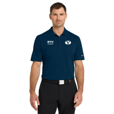 BYU Economics Nike Men's Polo NKDC1963 Navy